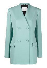 Jil Sander double-breasted blazer - Blu