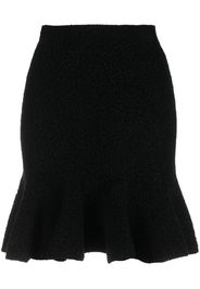 Jil Sander high-waisted flared midi skirt - Nero