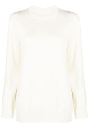 Jil Sander crew-neck wool jumper - Bianco