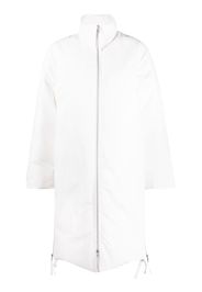 Jil Sander high-neck padded coat - Bianco