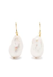 Jil Sander pearl-detail drop earrings - Bianco