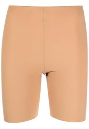 Jil Sander Shorts biker a vita alta - Toni neutri