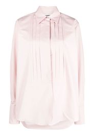 Jil Sander pleated cotton shirt - Rosa