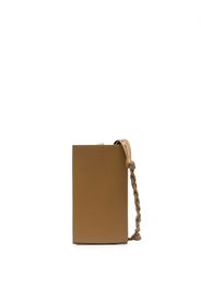 Jil Sander twisted strap leather bag - Marrone