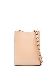 Jil Sander Tangle leather shoulder bag - Toni neutri