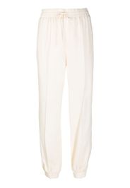 Jil Sander drawstring tapered trousers - Toni neutri