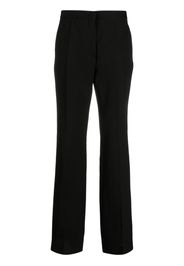 Jil Sander pressed-crease tailored trousers - Nero