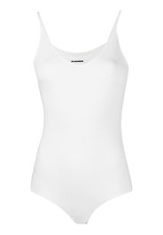 Jil Sander sleeveless stretch bodysuit - Bianco