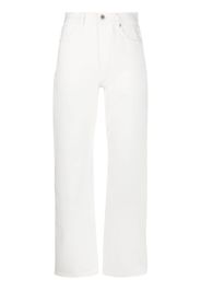 Jil Sander straight-leg cotton trousers - Bianco