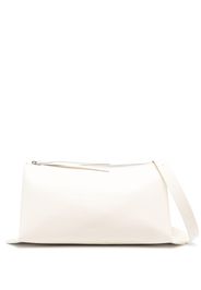 Jil Sander logo-print shoulder bag - Bianco