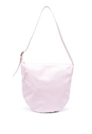 Jil Sander medium crinkled leather shoulder bag - Rosa