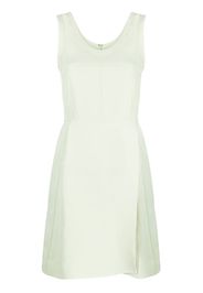 Jil Sander sleeveless A-line minidress - Verde