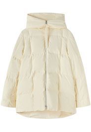 Jil Sander Piumino con cappuccio - Bianco