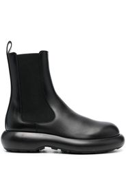 Jil Sander leather ankle boots - Nero