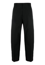 Jil Sander straight-leg wool trousers - Nero