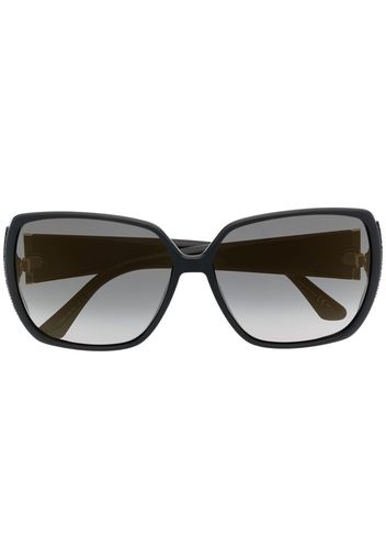 Jimmy Choo Eyewear Occhiali da sole oversize - Nero