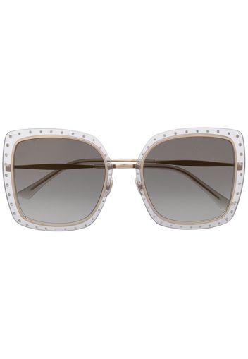 Jimmy Choo Eyewear Occhiali da sole oversize Danys - Oro