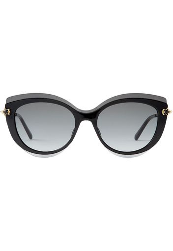 Jimmy Choo Eyewear Occhiali da sole cat-eye Clea - Grigio