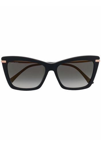 Jimmy Choo Eyewear Occhiali da sole oversize - Nero