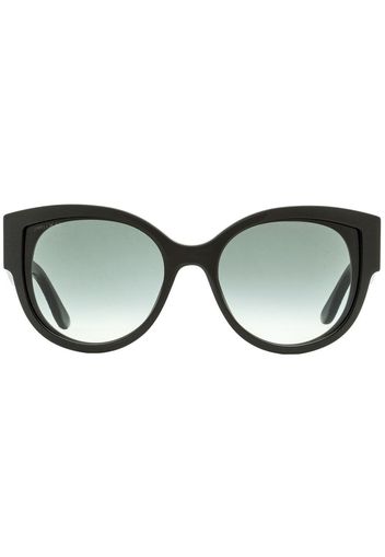 Jimmy Choo Eyewear Pollie oval-frame sunglasses - Nero