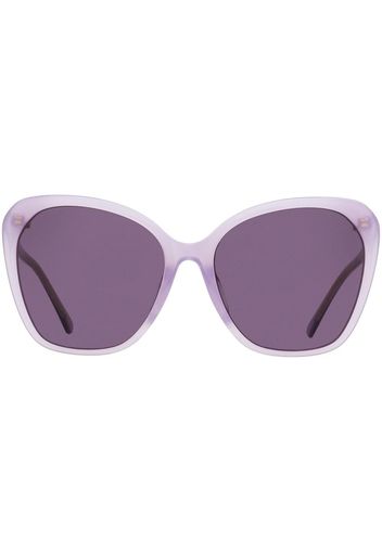 Jimmy Choo Eyewear Ele Butterfly oversized-frame sunglasses - Viola