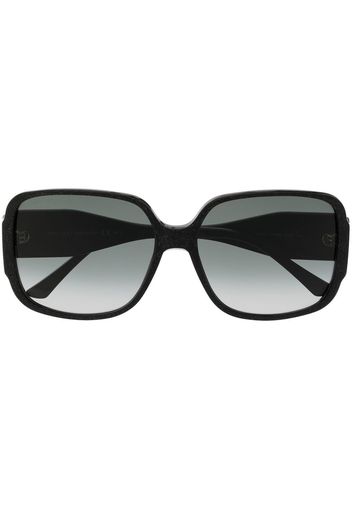 Jimmy Choo Eyewear Tara square-frame sunglasses - Nero