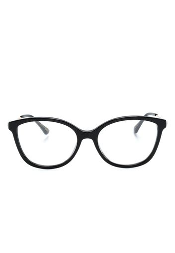 Jimmy Choo Eyewear Occhiali con cristalli - Nero