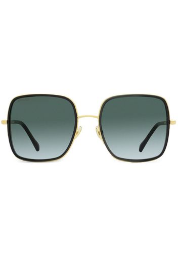 Jimmy Choo Eyewear Occhiali da sole Jayla squadrati - 2F79O Gold/Gray