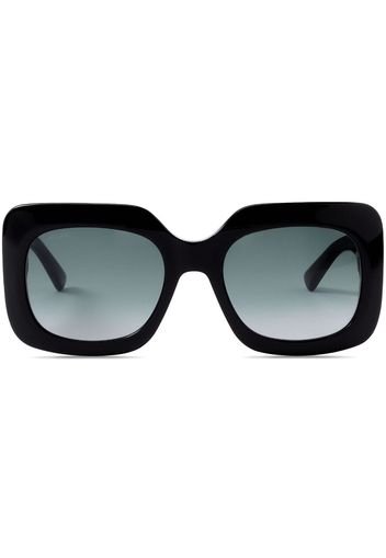 Jimmy Choo Eyewear Gaya square-frame sunglasses - Nero