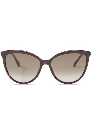 Jimmy Choo Eyewear Belinda cat-eye sunglasses - Marrone