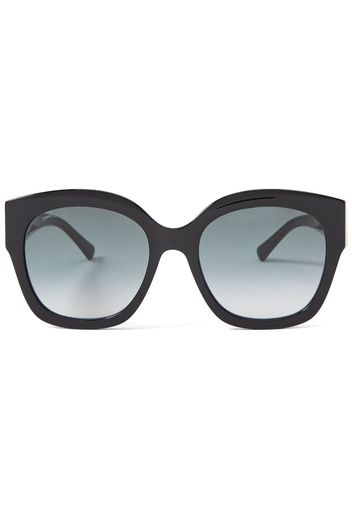 Jimmy Choo Eyewear Leela round-frame sunglasses - Nero