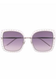 Jimmy Choo Eyewear Occhiali da sole squadrati Dany - Viola