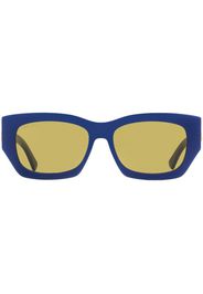 Jimmy Choo Eyewear Cami rectangular-frame sunglasses3 - Blu