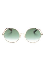 Jimmy Choo Eyewear Occhiali tondi - Oro