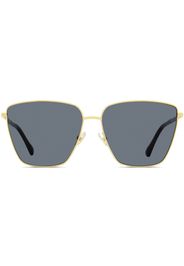 Jimmy Choo Eyewear Lavi square-frame sunglasses - 2M2IR Gold/Black