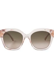Jimmy Choo Eyewear Leela square-frame sunglasses - Rosa