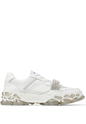 Jimmy Choo Sneakers Diamond - Bianco