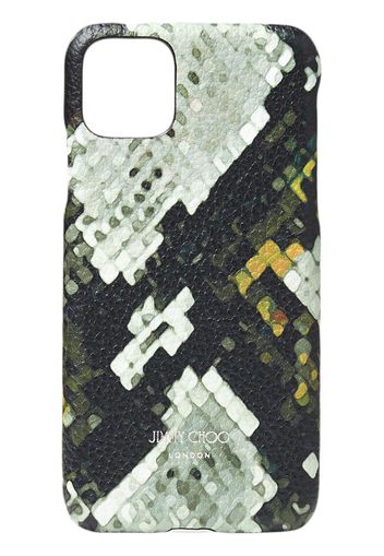 Jimmy Choo Cover per iPhone 11 Pro Max con stampa - Verde