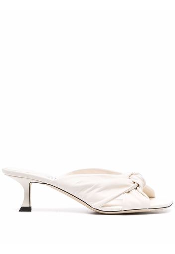 Jimmy Choo Avenue 50mm mules - Toni neutri