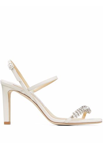 Jimmy Choo Meira 85 sandals - Bianco