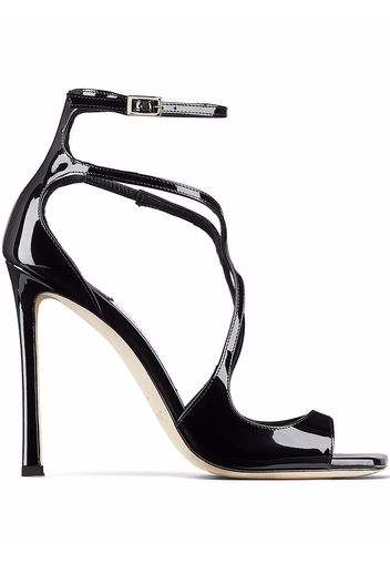 Jimmy Choo Azia 110mm square sandals - Nero