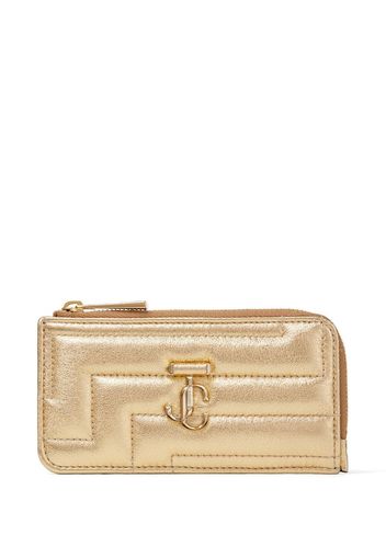 Jimmy Choo Lise-Z zipped purse - Oro