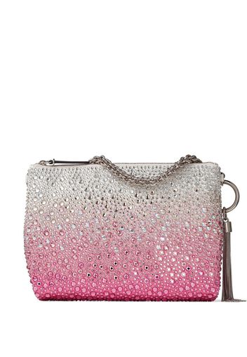 Jimmy Choo Clutch Callie con decorazione - Rosa