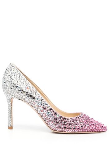 Jimmy Choo Pumps con strass - Argento