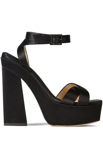 Jimmy Choo Sandali Gaia 140mm - Nero