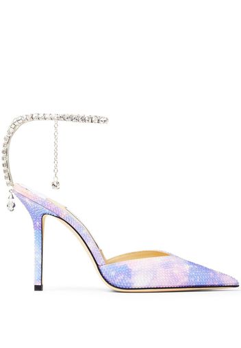 Jimmy Choo Pumps Saeda 100 a punta - Viola