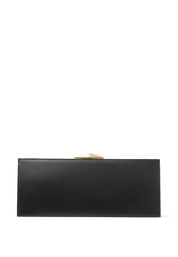 Jimmy Choo Diamond Cocktail leather clutch bag - Nero