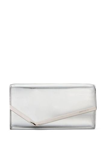 Jimmy Choo Emmie leather minibag - Argento