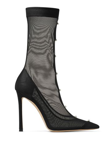 Jimmy Choo Psyche 110mm pointed-toe boots - Nero