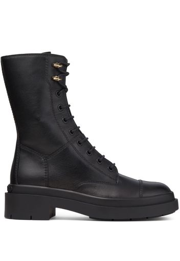 Jimmy Choo Nari lace-up leather boots - Nero